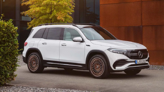 메르세데스 벤츠 EQB. 벤츠 독일 홈페이지